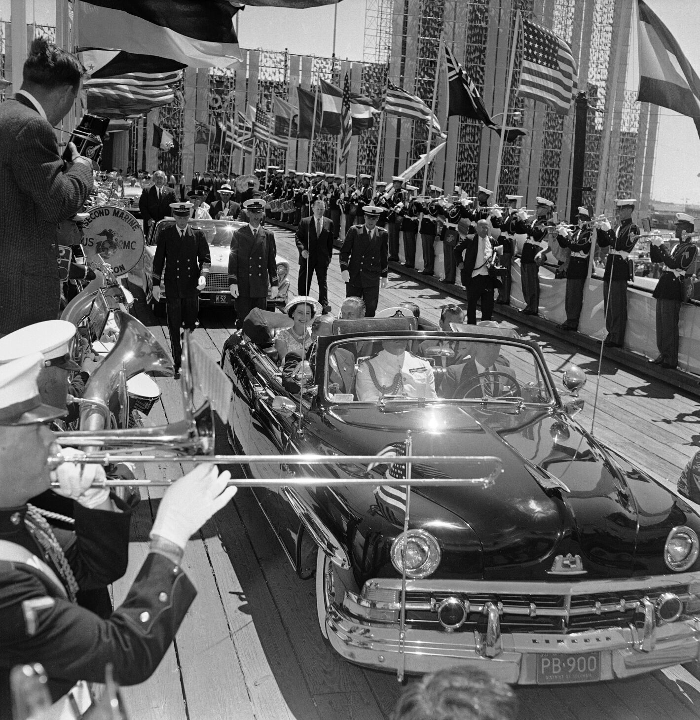 Queen Elizabeth II In The US 1959